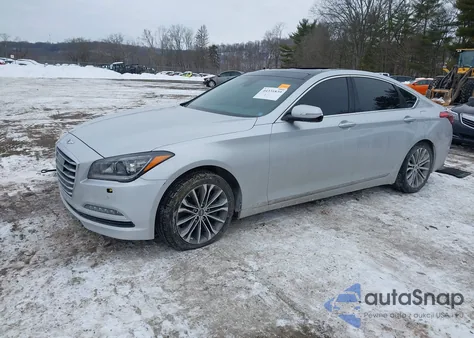 2017 Genesis G80 3.8 z USA, uszkodzony, nr VIN KMHGN4JEXHU185725